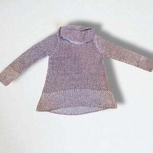 Eight Eight Eight Mauve Textured Cowl Neck Sweater